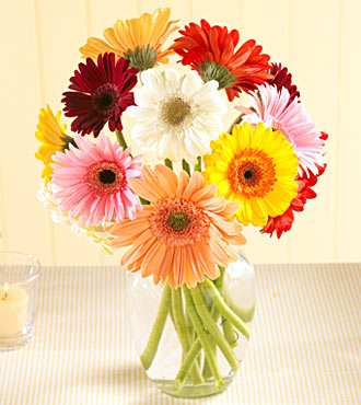 more flowers more colorful centerpieces cute flower favors